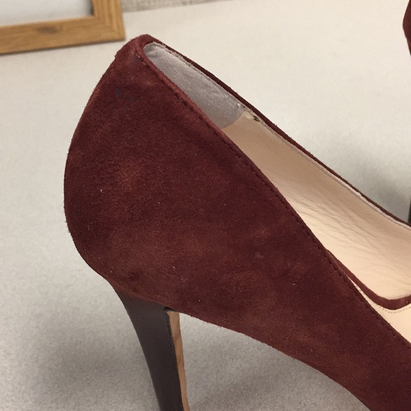 Vince Camuto Signature ombré leather suede pumps - Picture 5 of 8